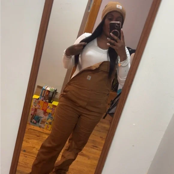 Carhartt Tan Overalls - Picture 2 of 3
